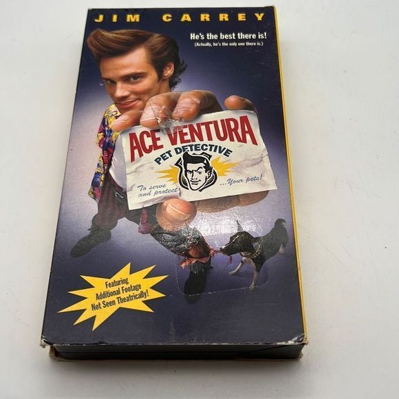 Warner Bros. Other - Ace Ventura: Pet Detective (VHS, 1994) Jim Carrey